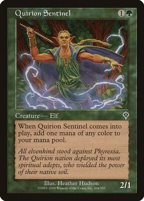 Quirion Sentinel card from Invasion