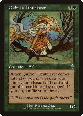 Quirion Trailblazer card from Invasion