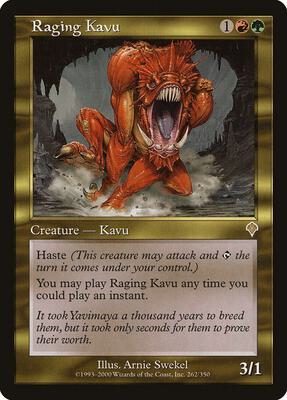 Raging Kavu card from Invasion
