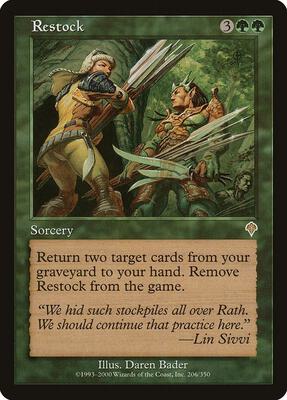 Restock card from Invasion