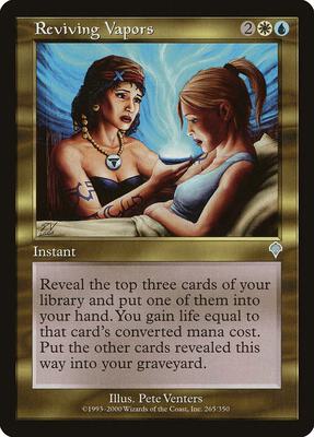 Reviving Vapors card from Invasion