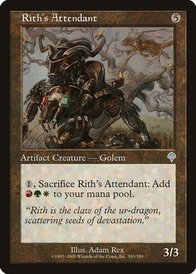 Rith's Attendant card from Invasion