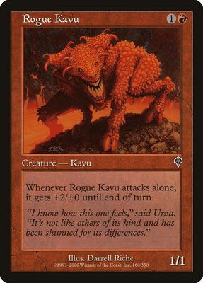 Rogue Kavu card from Invasion