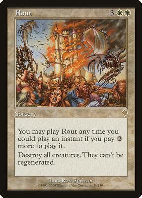 Rout card from Invasion