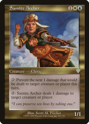 Samite Archer card from Invasion