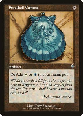 Seashell Cameo card from Invasion
