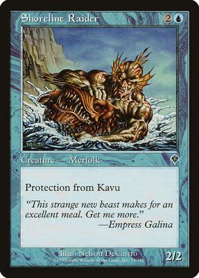Shoreline Raider card from Invasion