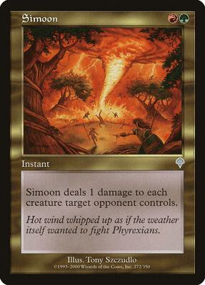Simoon card from Invasion