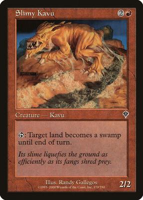 Slimy Kavu card from Invasion