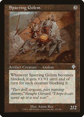 Sparring Golem card from Invasion