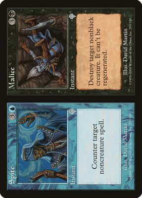 Spite // Malice card from Invasion