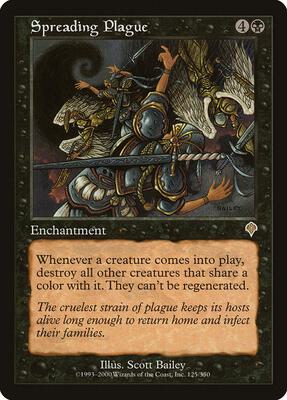 Spreading Plague card from Invasion