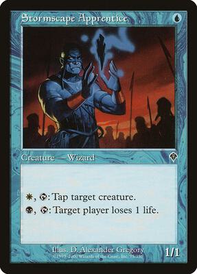Stormscape Apprentice card from Invasion