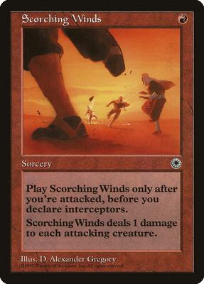Scorching Winds card from Portal