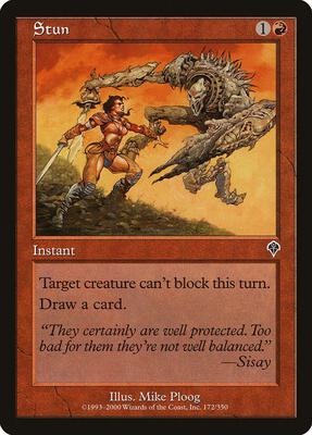 Stun card from Invasion