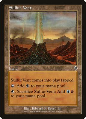 Sulfur Vent card from Invasion