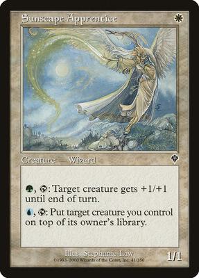 Sunscape Apprentice card from Invasion