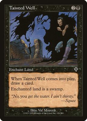 Tainted Well card from Invasion