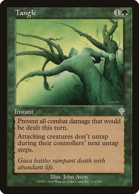 Tangle card from Invasion