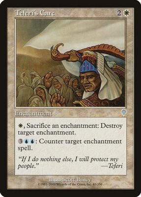 Teferi's Care card from Invasion