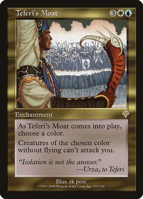 Teferi's Moat card from Invasion