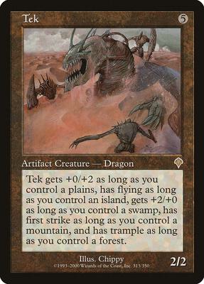 Tek card from Invasion