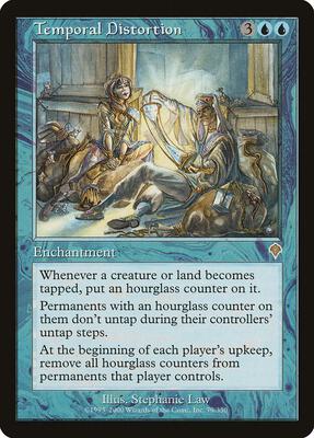 Temporal Distortion card from Invasion
