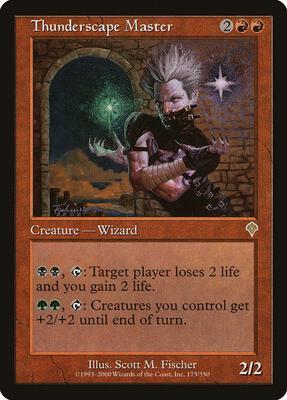 Thunderscape Master card from Invasion
