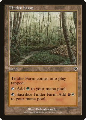 Tinder Farm card from Invasion
