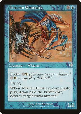 Tolarian Emissary card from Invasion