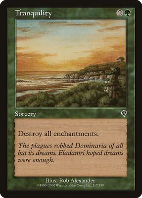 Tranquility card from Invasion