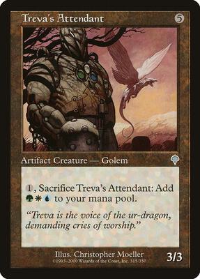 Treva's Attendant card from Invasion