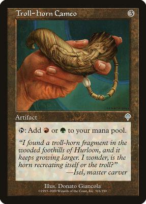 Troll-Horn Cameo card from Invasion