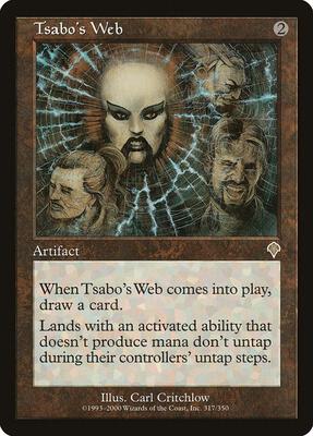 Tsabo's Web card from Invasion
