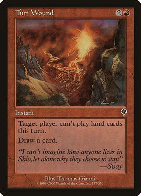 Turf Wound card from Invasion