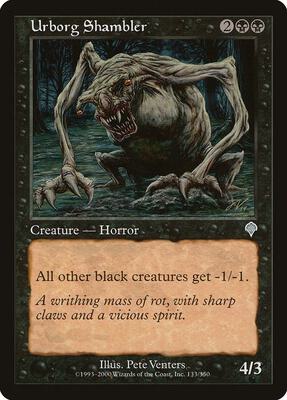 Urborg Shambler card from Invasion