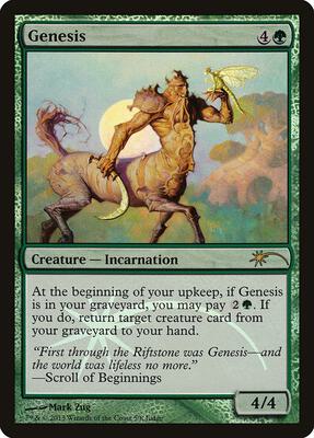 Genesis card from Judge Promos