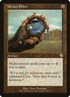 Urza's Filter card from Invasion