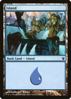 Island (39) card from Duel Decks: Izzet vs. Golgari