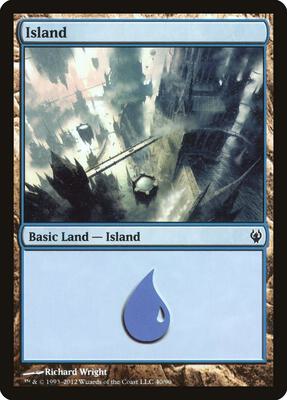 Island (40) card from Duel Decks: Izzet vs. Golgari