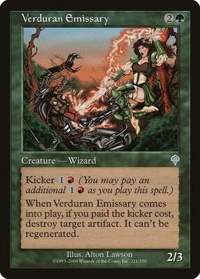 Verduran Emissary card from Invasion