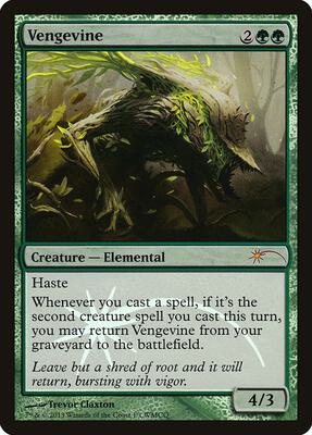 Vengevine card from WMCQ Promo Cards