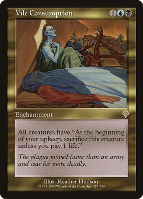 Vile Consumption card from Invasion