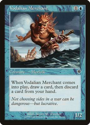 Vodalian Merchant card from Invasion