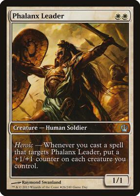 Phalanx Leader card from Game Day & Store Championship Promos