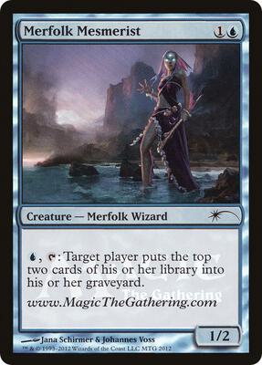 Merfolk Mesmerist card from Media Promos