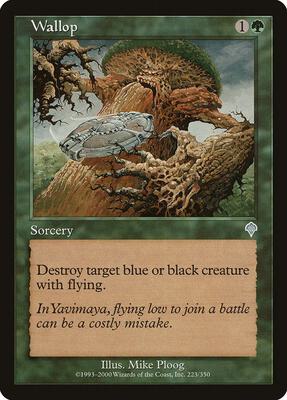 Wallop card from Invasion