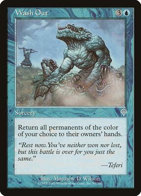 Wash Out card from Invasion