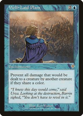 Well-Laid Plans card from Invasion