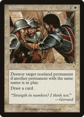 Winnow card from Invasion